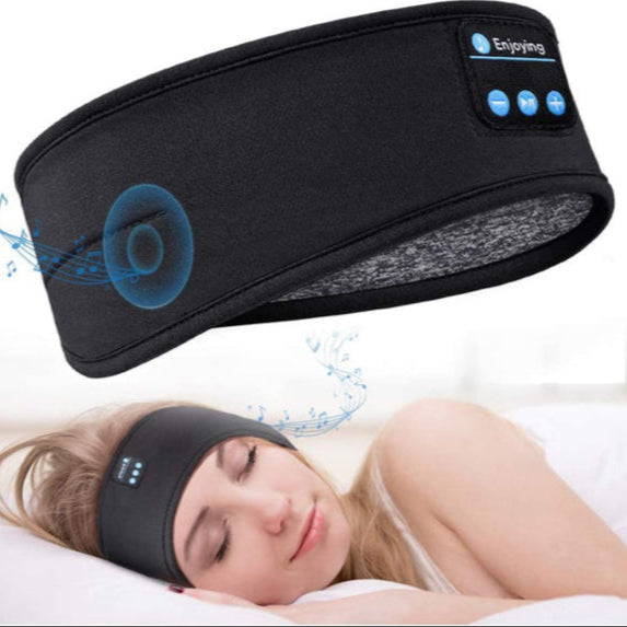 Bandeau Sommeil & Sport avec Écouteurs Bluetooth