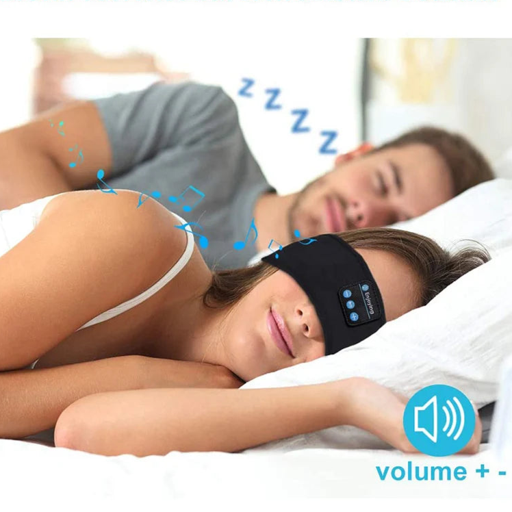 Bandeau Sommeil & Sport avec Écouteurs Bluetooth