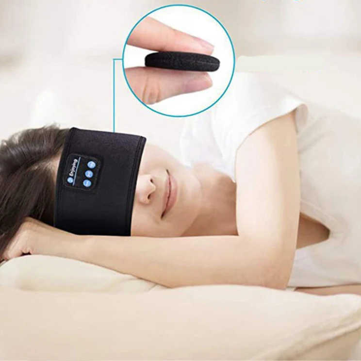 Bandeau Sommeil & Sport avec Écouteurs Bluetooth