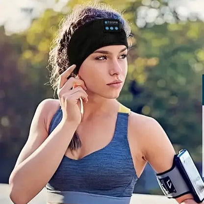 Bandeau Sommeil & Sport avec Écouteurs Bluetooth