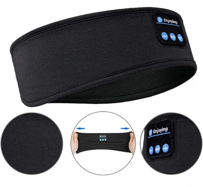 Bandeau Sommeil & Sport avec Écouteurs Bluetooth