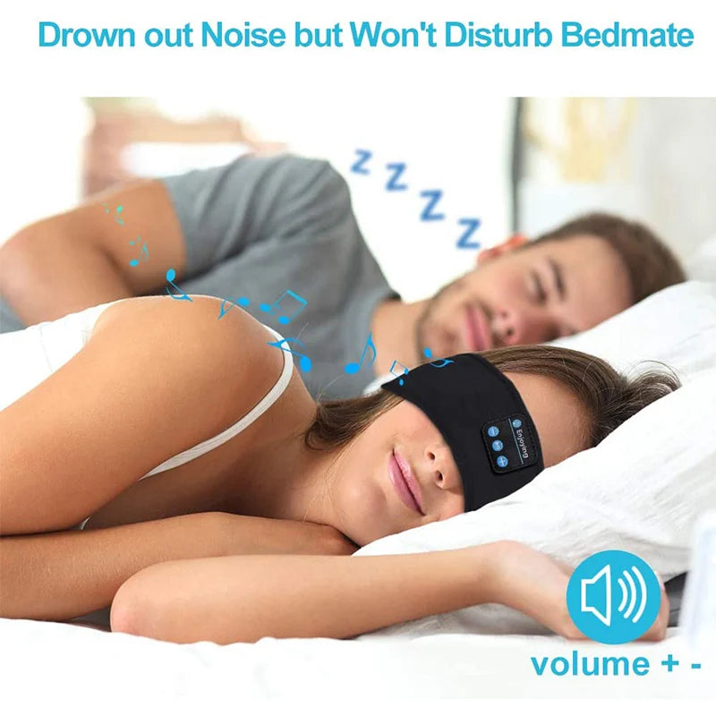 Bandeau Sommeil & Sport avec Écouteurs Bluetooth