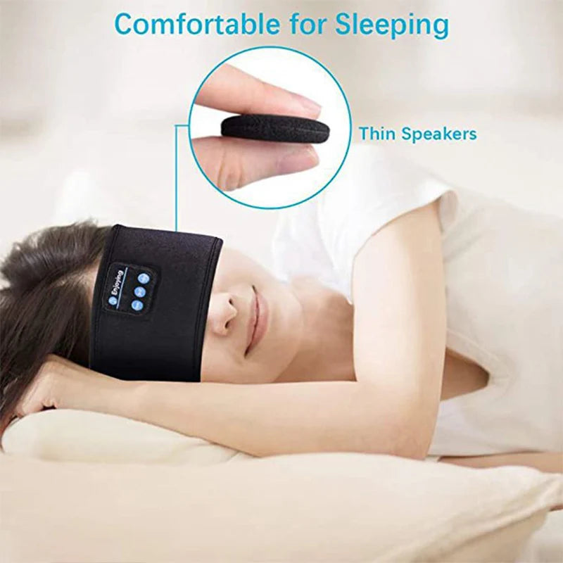 Bandeau Sommeil & Sport avec Écouteurs Bluetooth