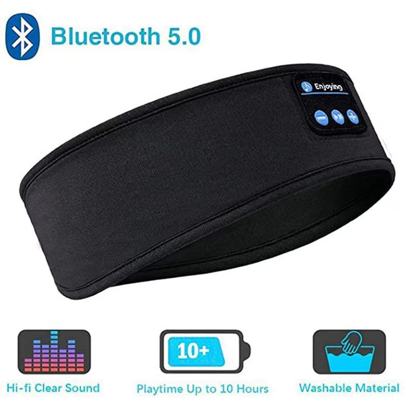 Bandeau Sommeil & Sport avec Écouteurs Bluetooth